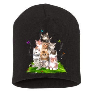 Kitten Lover Cat Lover Cute Cat Cat Owner Cute Kittens Short Acrylic Beanie