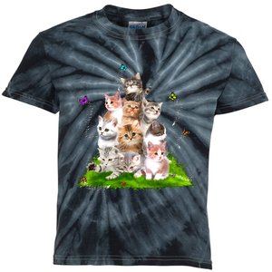 Kitten Lover Cat Lover Cute Cat Cat Owner Cute Kittens Kids Tie-Dye T-Shirt