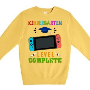 Kindergarten Level Complete Video Game Premium Crewneck Sweatshirt