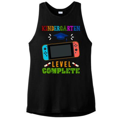 Kindergarten Level Complete Video Game Ladies PosiCharge Tri-Blend Wicking Tank