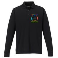 Kindergarten Level Complete Video Game Performance Long Sleeve Polo