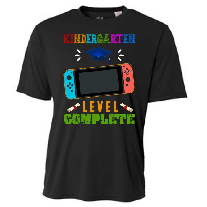 Kindergarten Level Complete Video Game Cooling Performance Crew T-Shirt