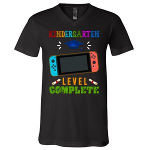 Kindergarten Level Complete Video Game V-Neck T-Shirt