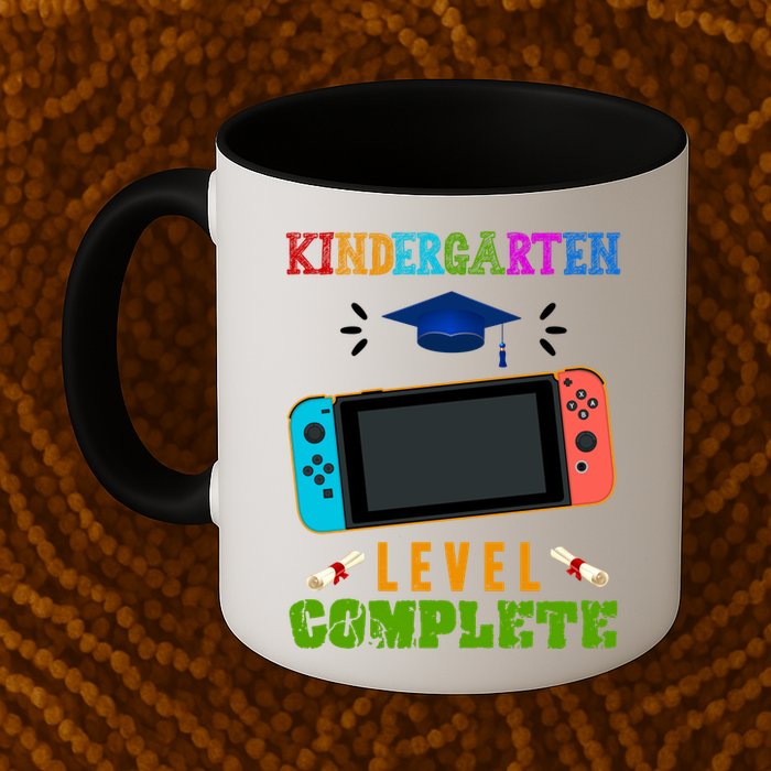 Kindergarten Level Complete Video Game Mug