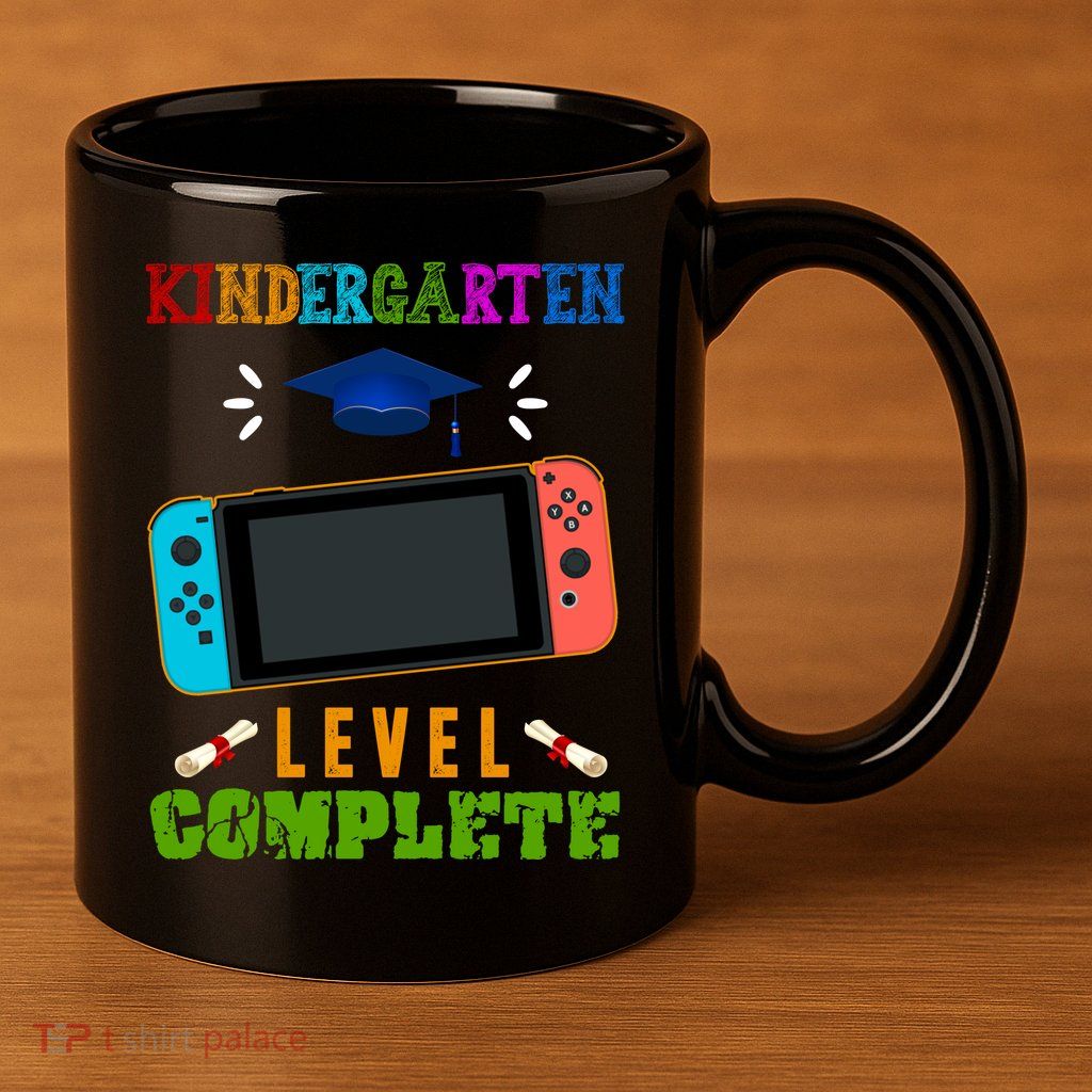 Kindergarten Level Complete Video Game 11oz C Handle Ceramic Mug