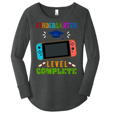 Kindergarten Level Complete Video Game Women's Perfect Tri Tunic Long Sleeve Shirt