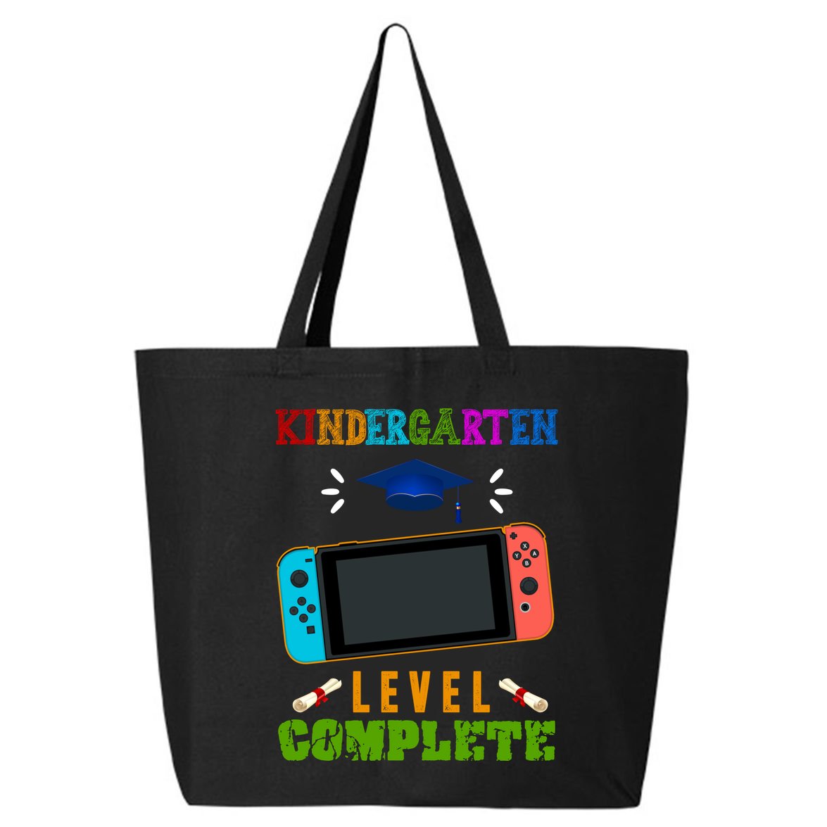 Kindergarten Level Complete Video Game 25L Jumbo Tote