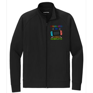 Kindergarten Level Complete Video Game Stretch Full-Zip Cadet Jacket