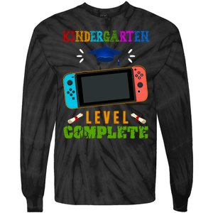 Kindergarten Level Complete Video Game Tie-Dye Long Sleeve Shirt