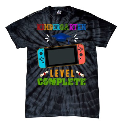 Kindergarten Level Complete Video Game Tie-Dye T-Shirt