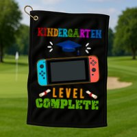 Kindergarten Level Complete Video Game Golf Towel