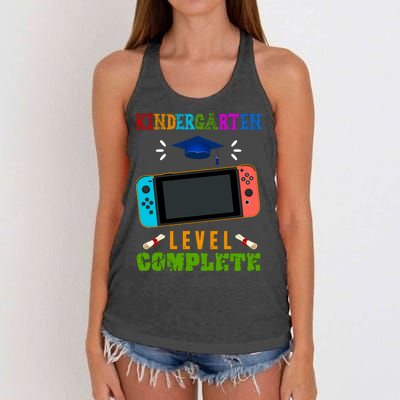 Kindergarten Level Complete Video Game Women's Knotted Racerback Tank