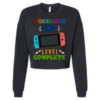 Kindergarten Level Complete Video Game Cropped Pullover Crew