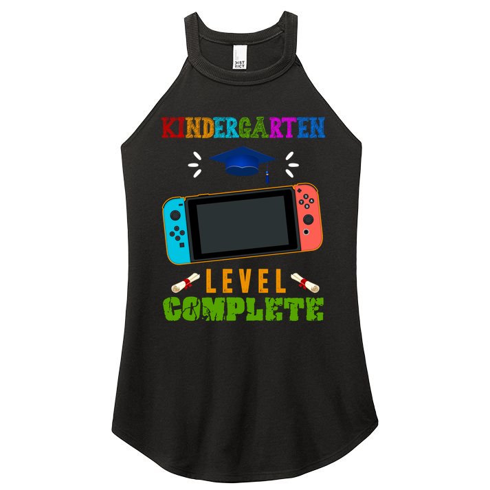 Kindergarten Level Complete Video Game Women's Perfect Tri Rocker Tank