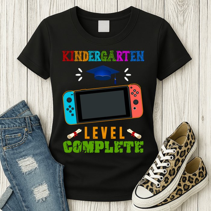 Kindergarten Level Complete Video Game Womens T-Shirt