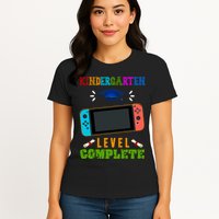 Kindergarten Level Complete Video Game Womens T-Shirt