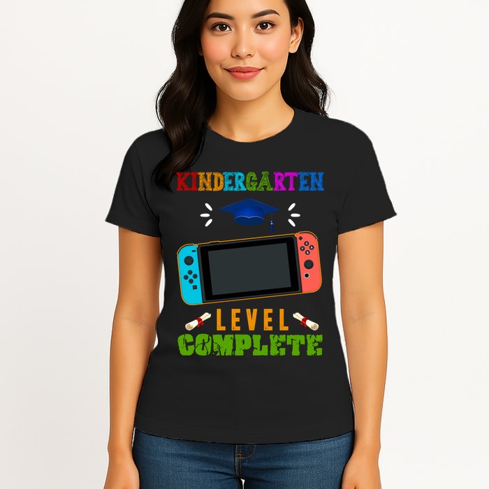Kindergarten Level Complete Video Game Womens T-Shirt