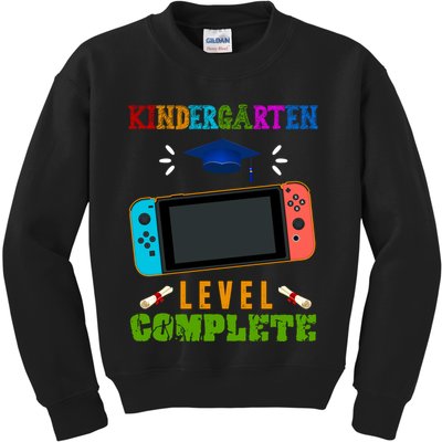 Kindergarten Level Complete Video Game Kids Sweatshirt