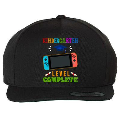 Kindergarten Level Complete Video Game Wool Snapback Cap