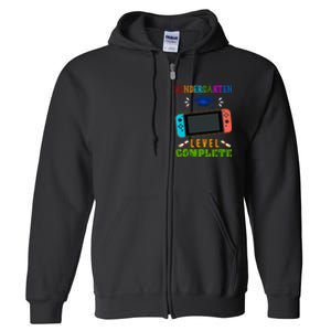 Kindergarten Level Complete Video Game Full Zip Hoodie