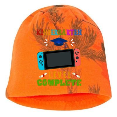 Kindergarten Level Complete Video Game Kati - Camo Knit Beanie