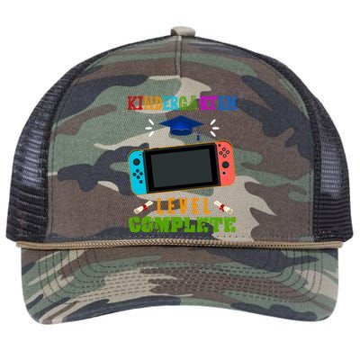 Kindergarten Level Complete Video Game Retro Rope Trucker Hat Cap