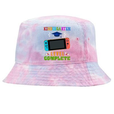 Kindergarten Level Complete Video Game Tie-Dyed Bucket Hat