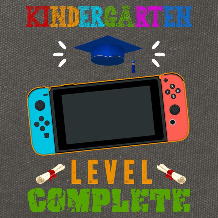 Kindergarten Level Complete Video Game Cotton Canvas Backpack