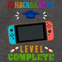 Kindergarten Level Complete Video Game Vector Backpack