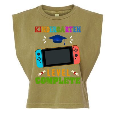 Kindergarten Level Complete Video Game Garment-Dyed Women's Muscle Tee