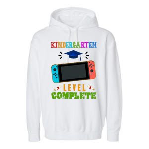 Kindergarten Level Complete Video Game Garment-Dyed Fleece Hoodie