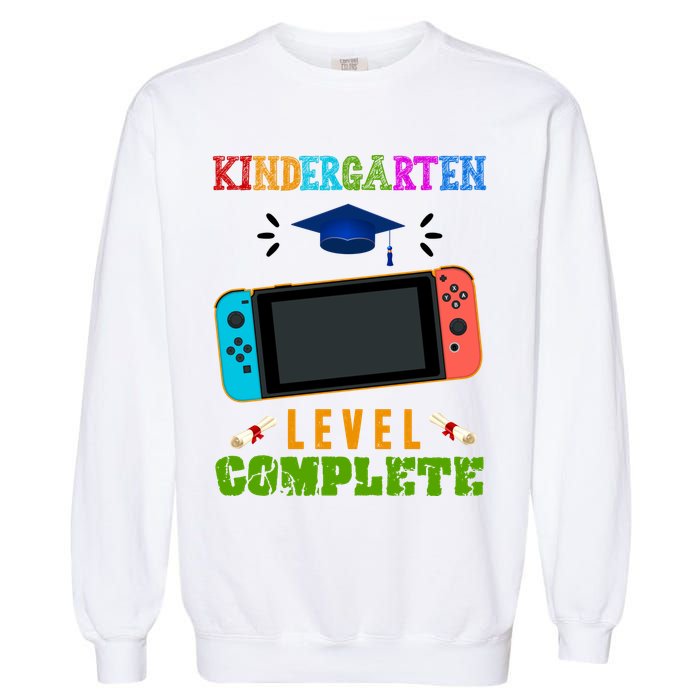 Kindergarten Level Complete Video Game Garment-Dyed Sweatshirt