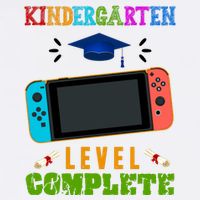 Kindergarten Level Complete Video Game Garment-Dyed Sweatshirt