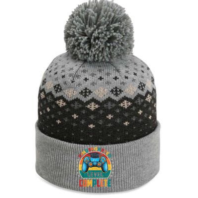 Kindergarten Level Complete Graduation Class Gamer Boy The Baniff Cuffed Pom Beanie