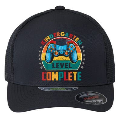 Kindergarten Level Complete Graduation Class Gamer Boy Flexfit Unipanel Trucker Cap