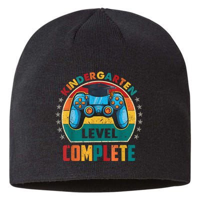 Kindergarten Level Complete Graduation Class Gamer Boy Sustainable Beanie