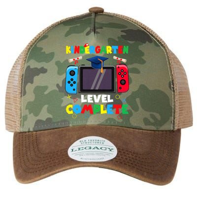 Kindergarten Level Complete Graduation Class 2024 Gamer Legacy Tie Dye Trucker Hat