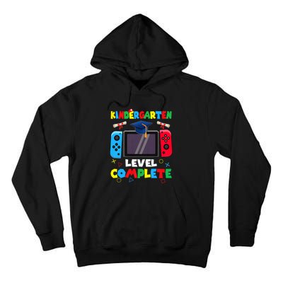 Kindergarten Level Complete Graduation Class 2024 Gamer Tall Hoodie