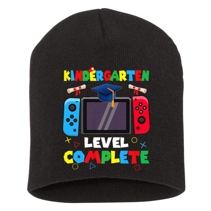 Kindergarten Level Complete Graduation Class 2024 Gamer Short Acrylic Beanie