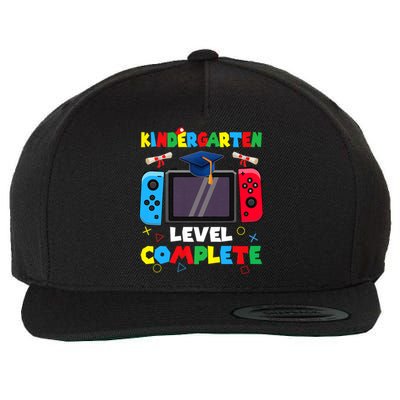 Kindergarten Level Complete Graduation Class 2024 Gamer Wool Snapback Cap