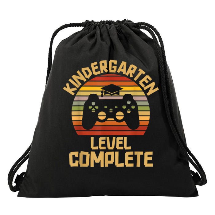 Kindergarten Level Complete Graduation Class Gamer Drawstring Bag