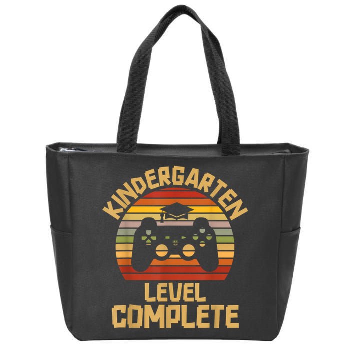 Kindergarten Level Complete Graduation Class Gamer Zip Tote Bag