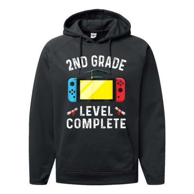 Kindergarten Level Complete Graduation Class Gamer Performance Fleece Hoodie