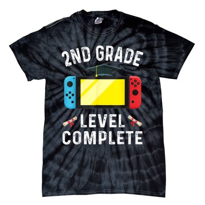 Kindergarten Level Complete Graduation Class Gamer Tie-Dye T-Shirt