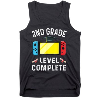 Kindergarten Level Complete Graduation Class Gamer Tank Top