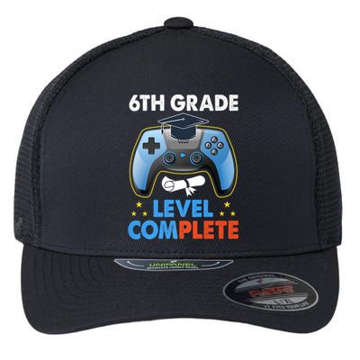 Kindergarten Level Complete Graduation Class Gamer Flexfit Unipanel Trucker Cap