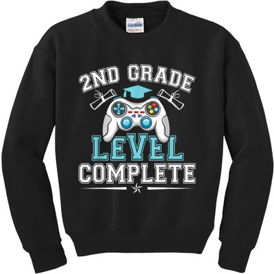 Kindergarten Level Complete Graduation Class Gamer Kids Sweatshirt