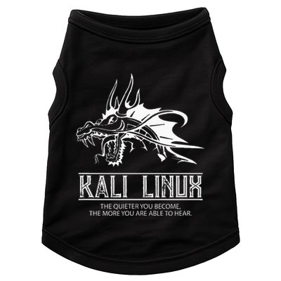 Kali Linux Dragon & Tagline Doggie Tank