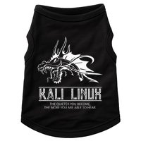 Kali Linux Dragon & Tagline Doggie Tank