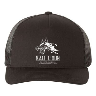 Kali Linux Dragon & Tagline Yupoong Adult 5-Panel Trucker Hat
